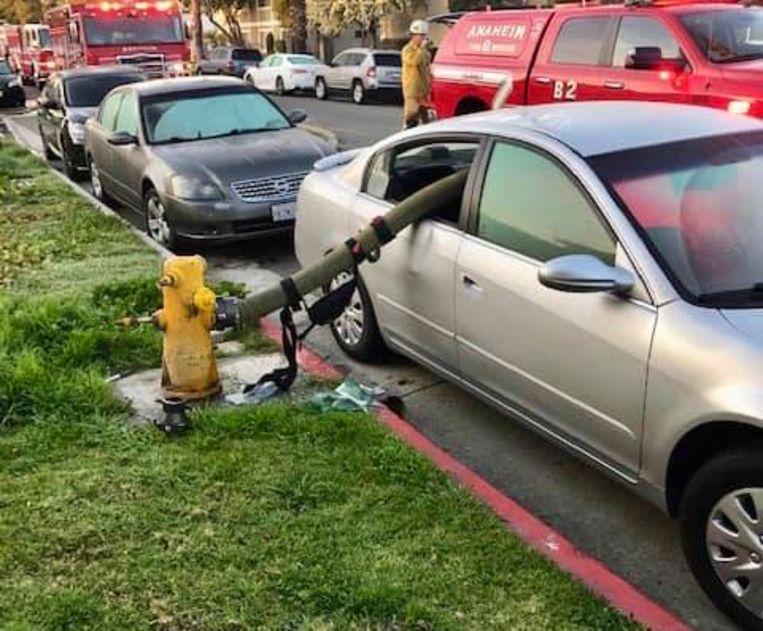 California fire brigade recalls little subtle never to park at fire hydrant 2 California fire brigade recalls little subtle never to park at fire hydrant