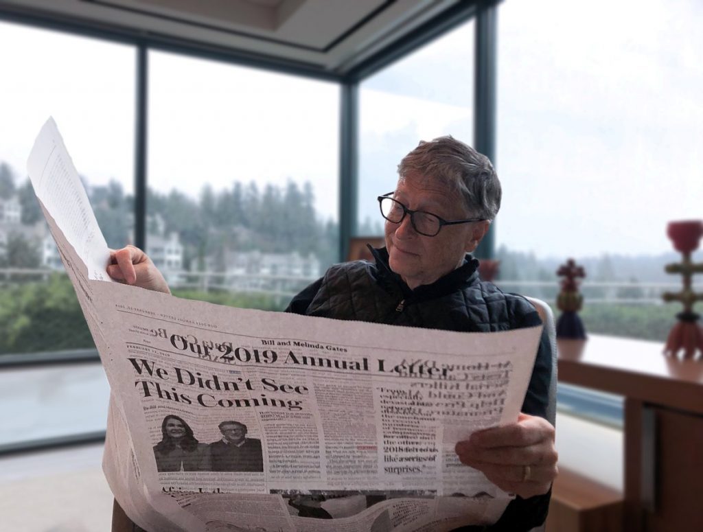 The world is growing, but Africa remains the same - Bill Gates