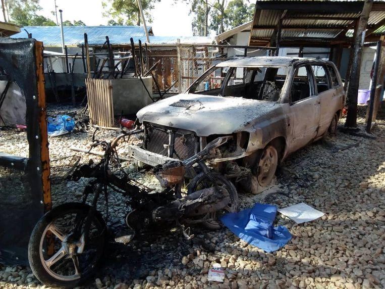 Another Ebola center in the Congo burned down 1 Another Ebola center in the Congo burned down
