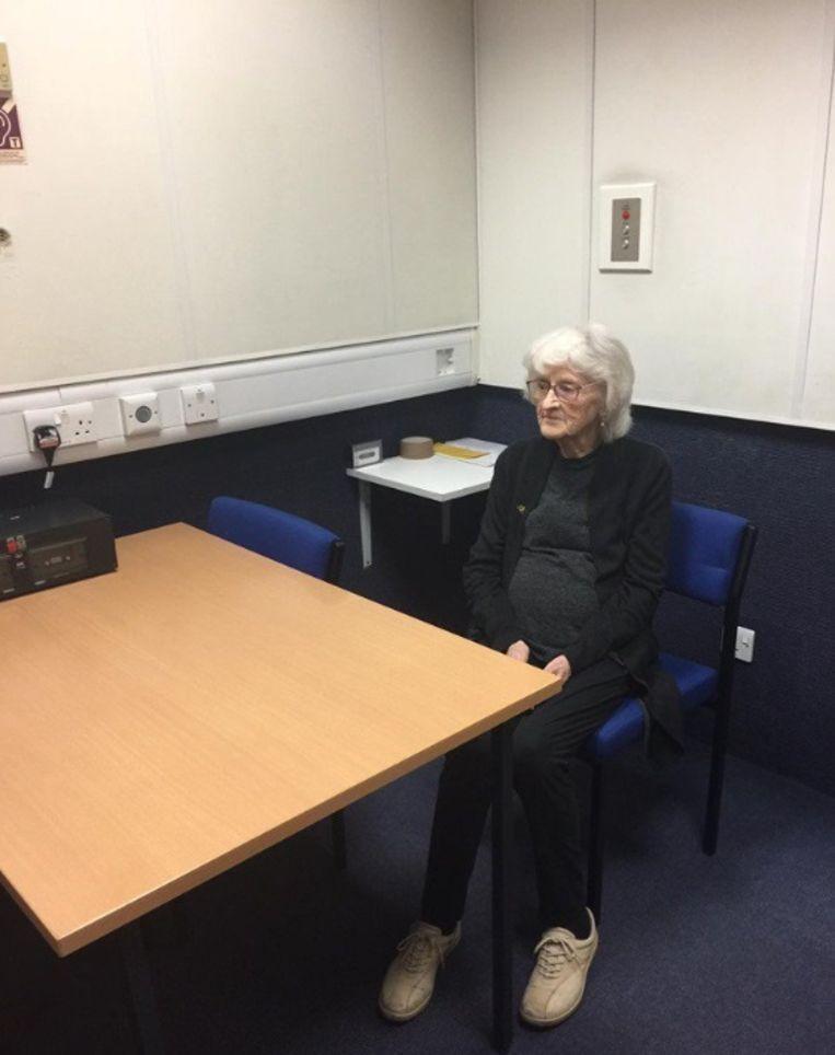 Josie Birds (93) wants to know what it feels to be naughty and arrested