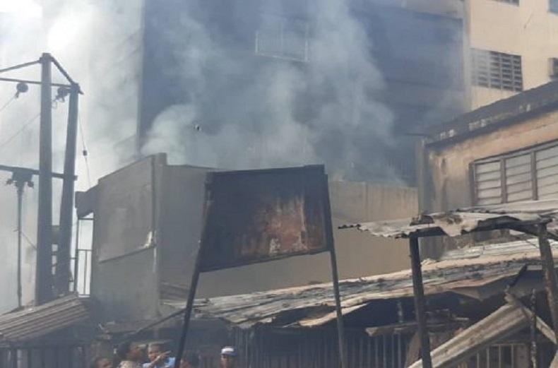 Fire razed Ochanja market after Tanker explodes in Onitsha
